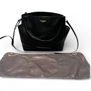 Coach Crossgrain Diaper Bag Baby Bag Tote Crossbody